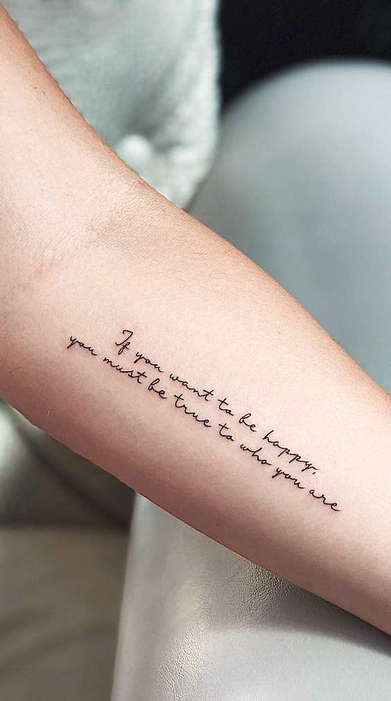 Ink of Inspiration: Top Tattoo Quotes About Life to Live By