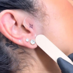 tattoo behind ear