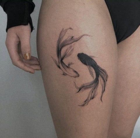 tattoo on leg