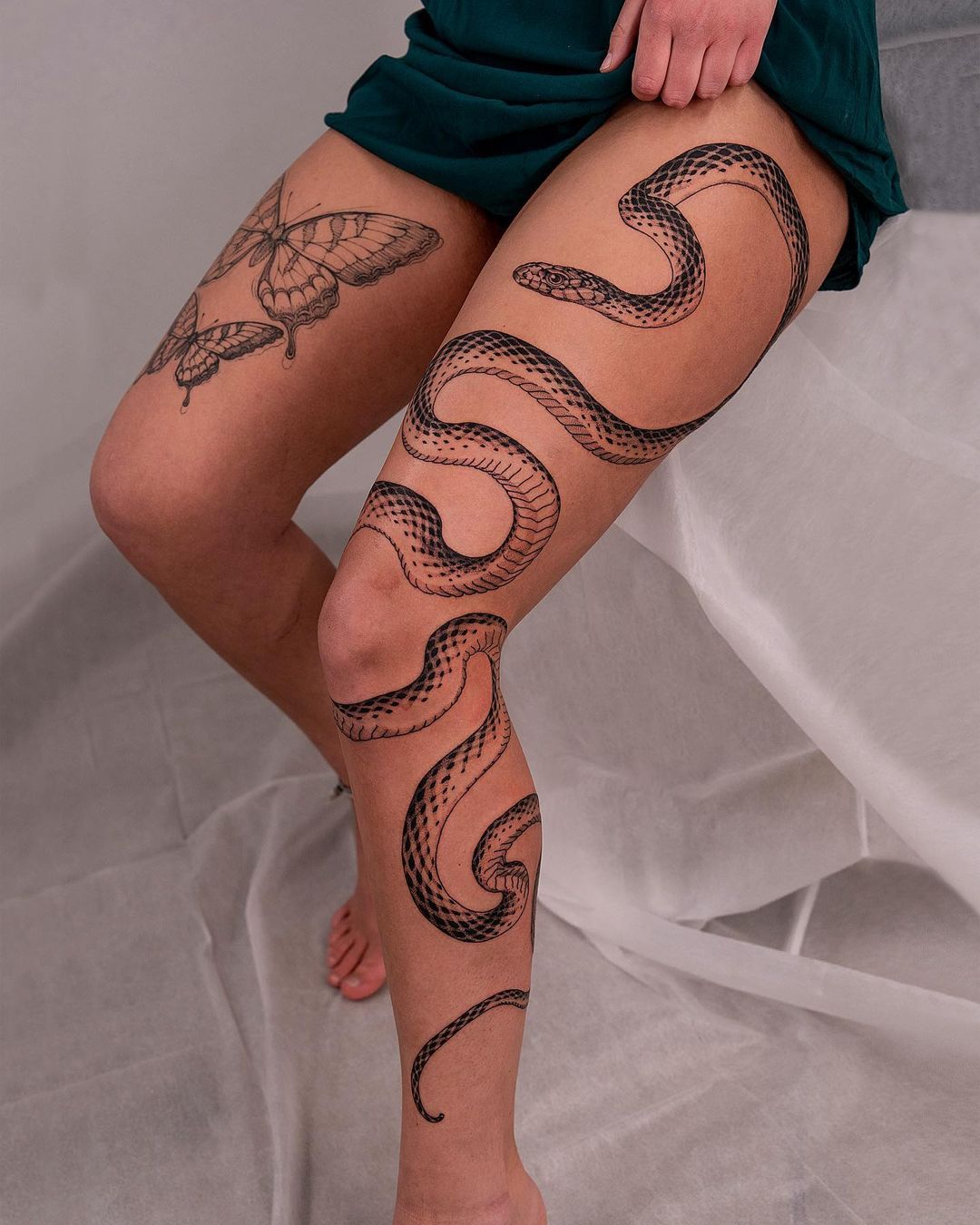 leg tattoos