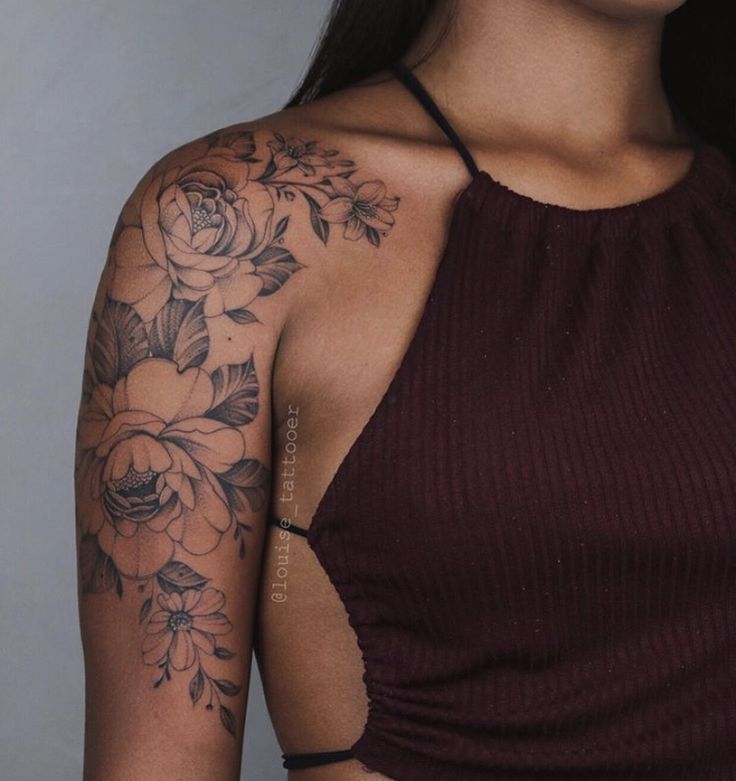 shoulder tattoos for women