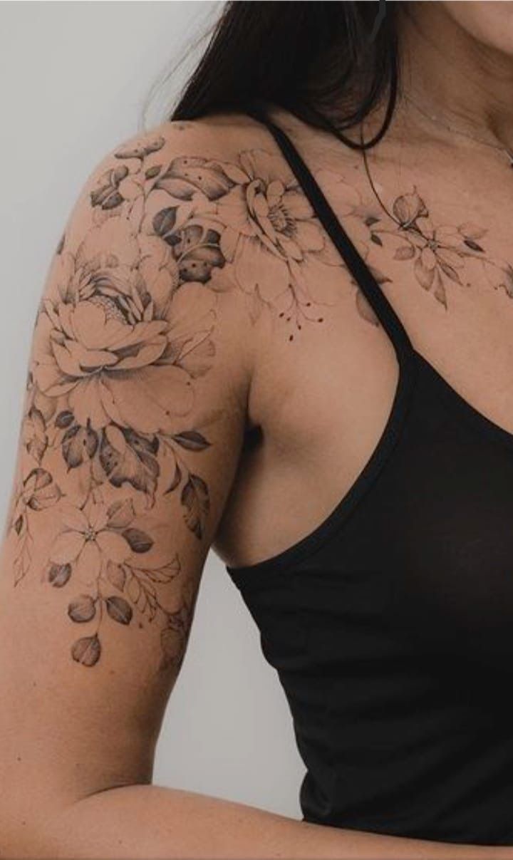 shoulder tattoos for women