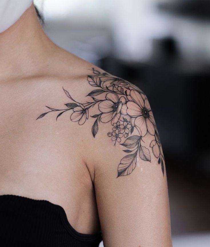 Shoulder Tattoos for Women: Expressing Femininity and Strength through Body Art