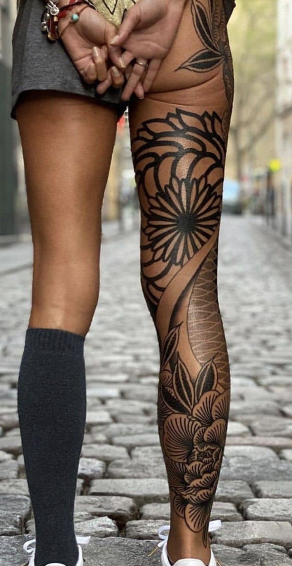 Stamping Their Style: The Rise of Leg Tattoos for Women