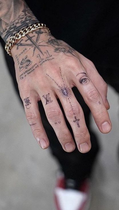 hand tattoos