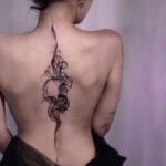 spine tattoos for women