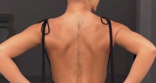 spine tattoos for women