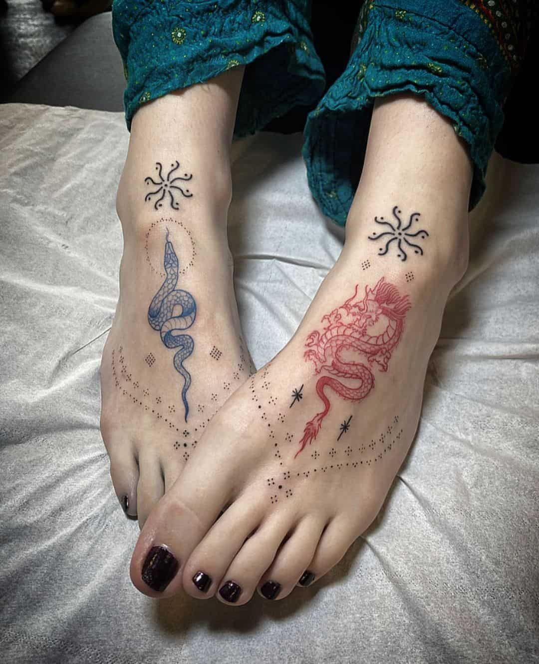 foot tattoo