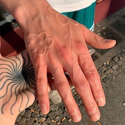 hand tattoos