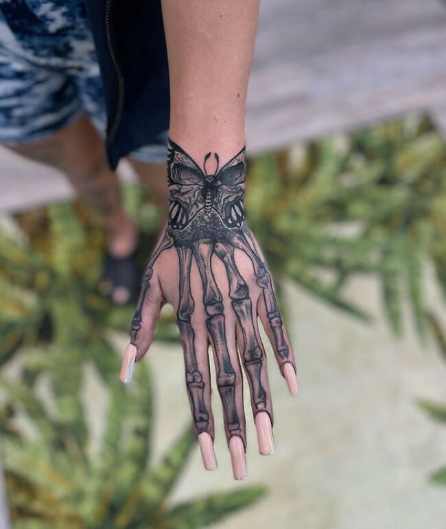 hand tattoos