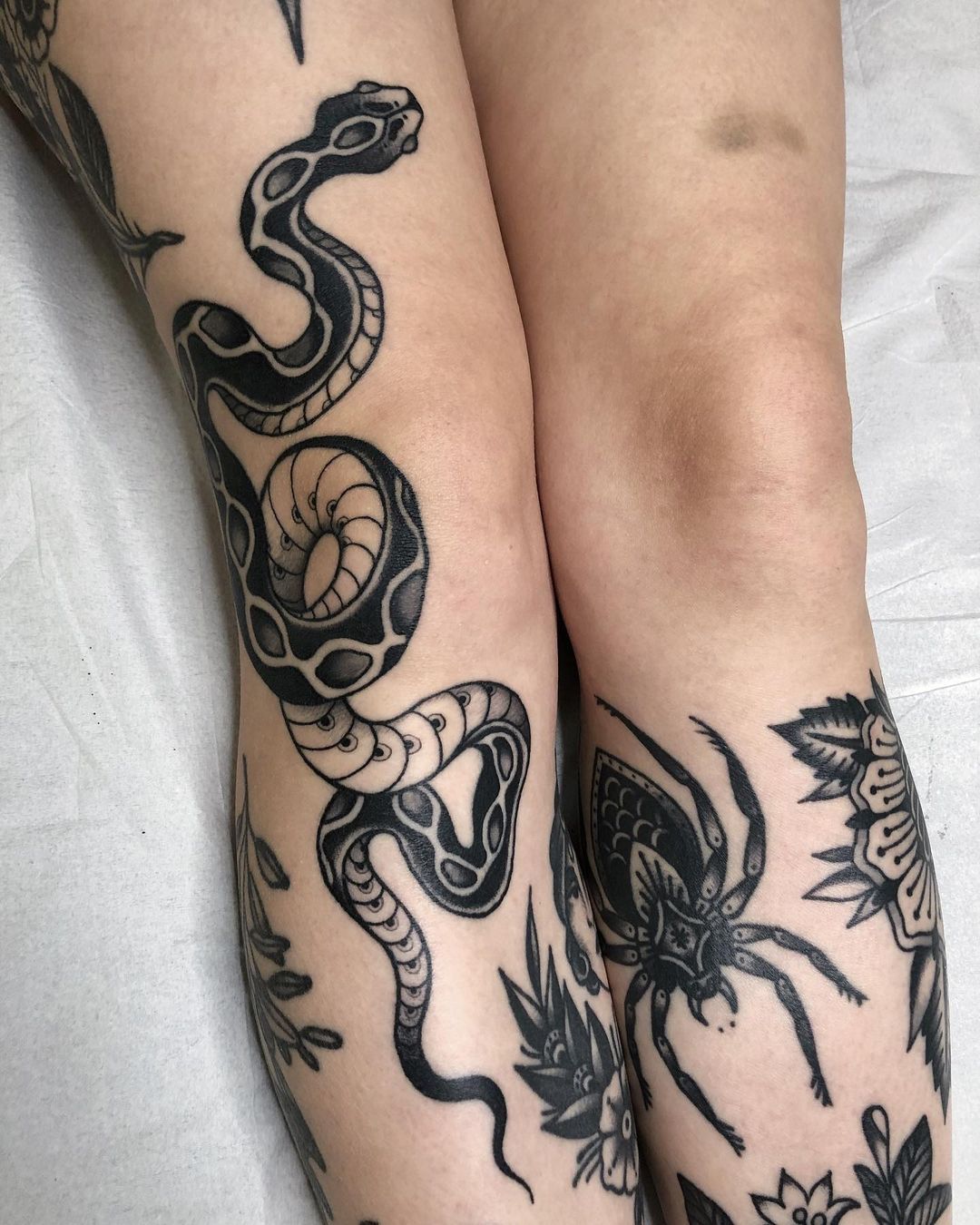 leg tattoos