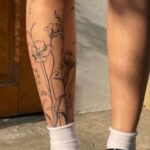 tattoo on leg