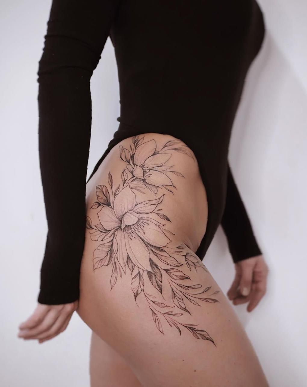 tattoo on leg