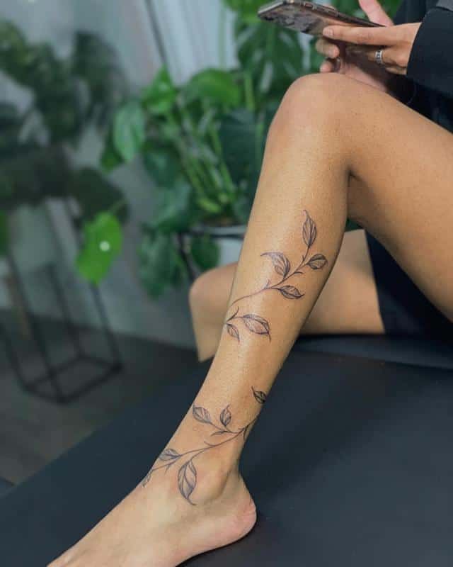 leg tattoos