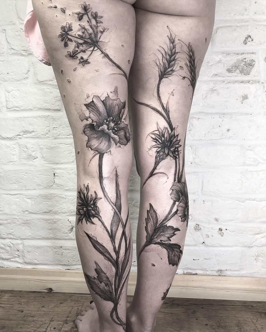 leg tattoos