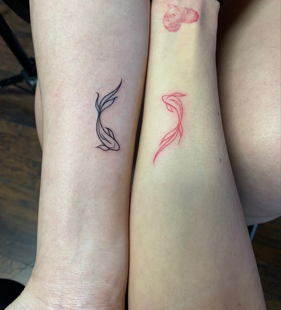 The Art of Matching Tattoos: Symbolizing Connection and Unity