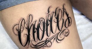 tattoo lettering