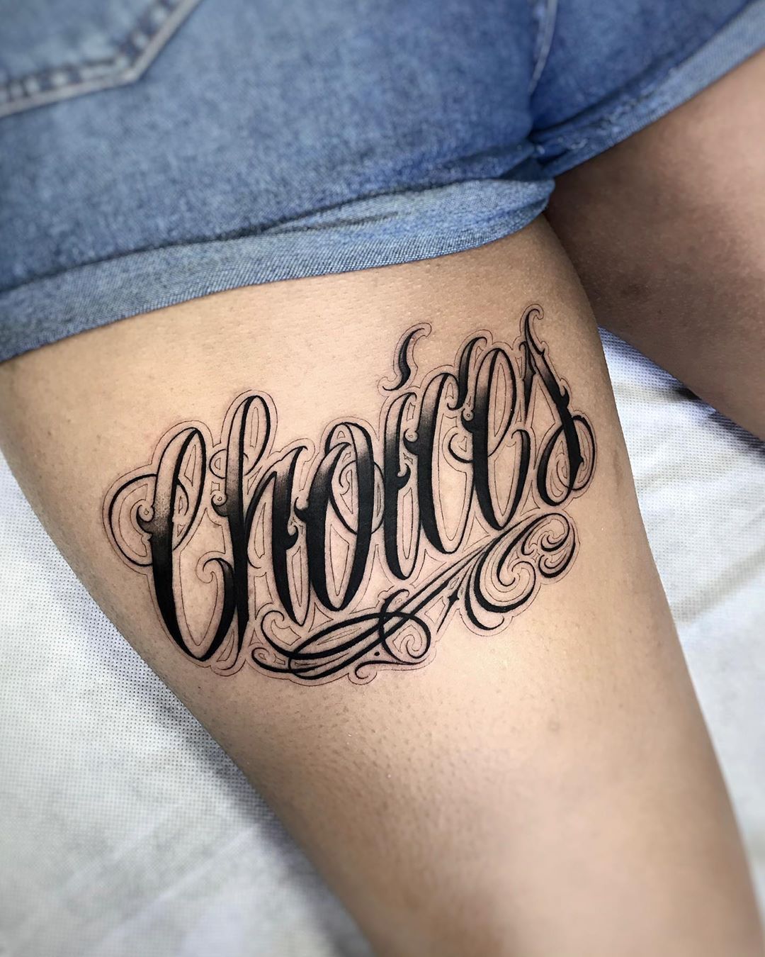 tattoo lettering