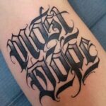 tattoo lettering