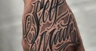 tattoo lettering