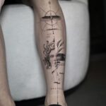 tattoo leg