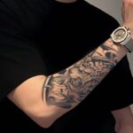 tattoo arm