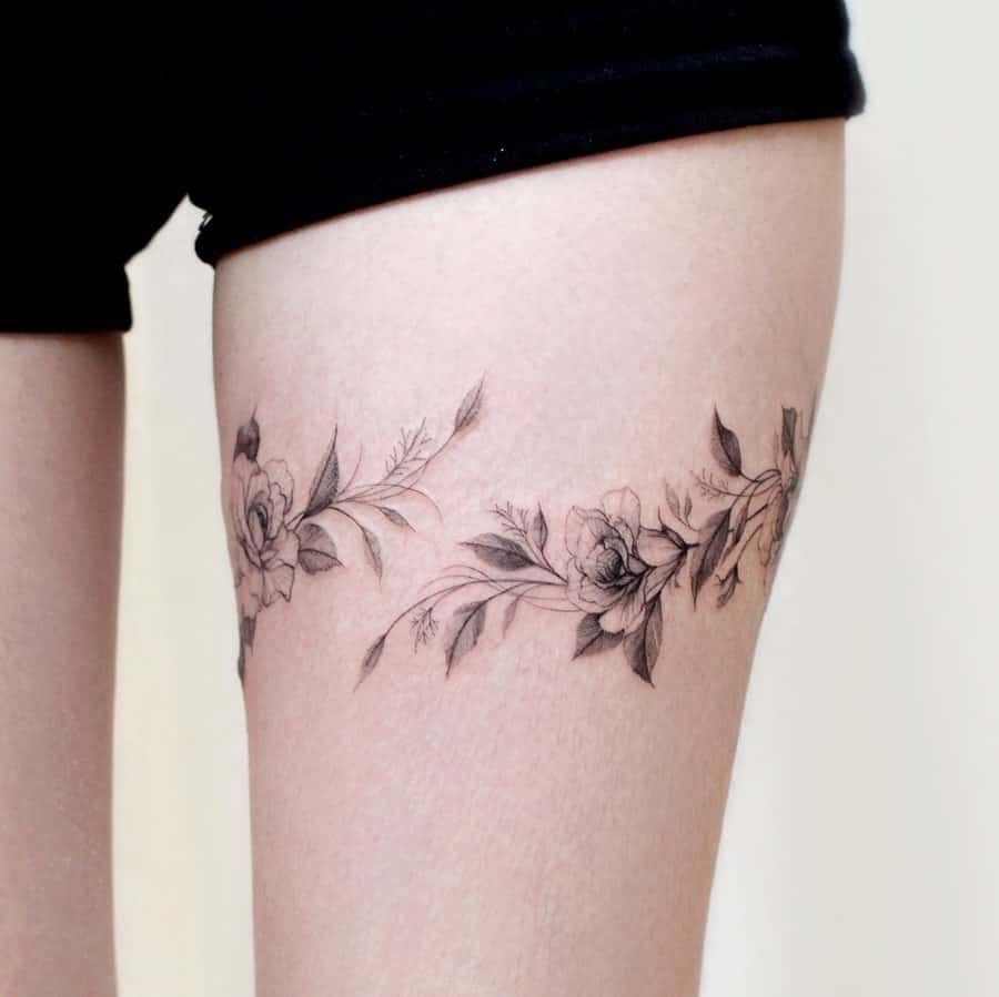 tattoo leg