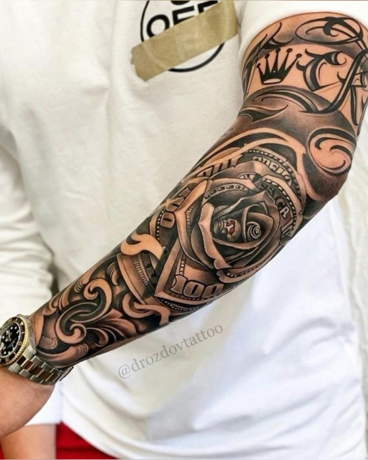 tattoo arm