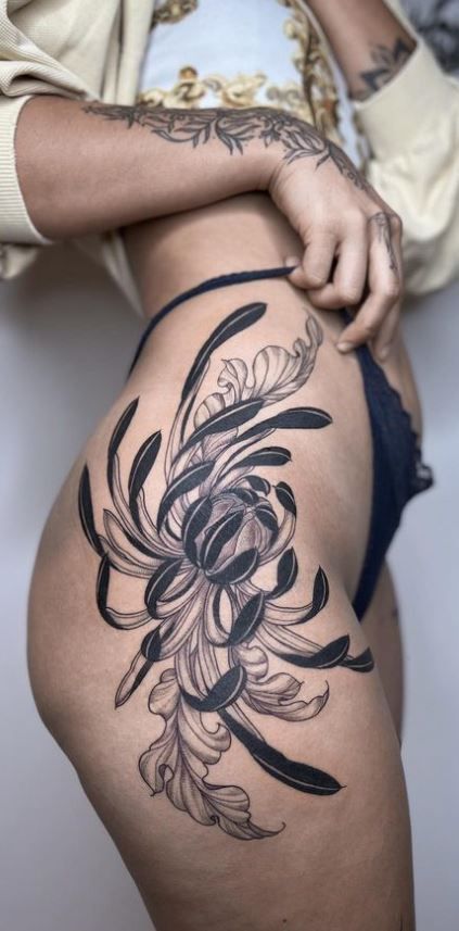 tattoo leg