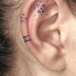 tattoo behind ear