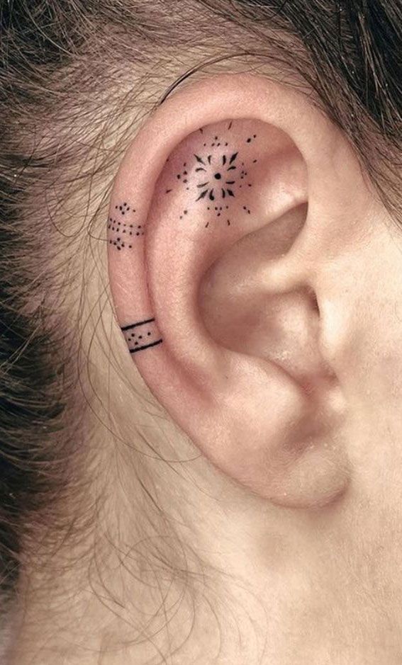 The Art of the Hidden Canvas: Exploring the Beauty of Tattoos Behind the Ear