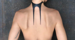 neck tattoo