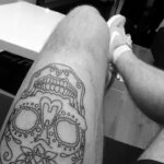 tattoo leg