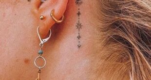 tattoo behind ear