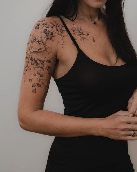 shoulder tattoos for women