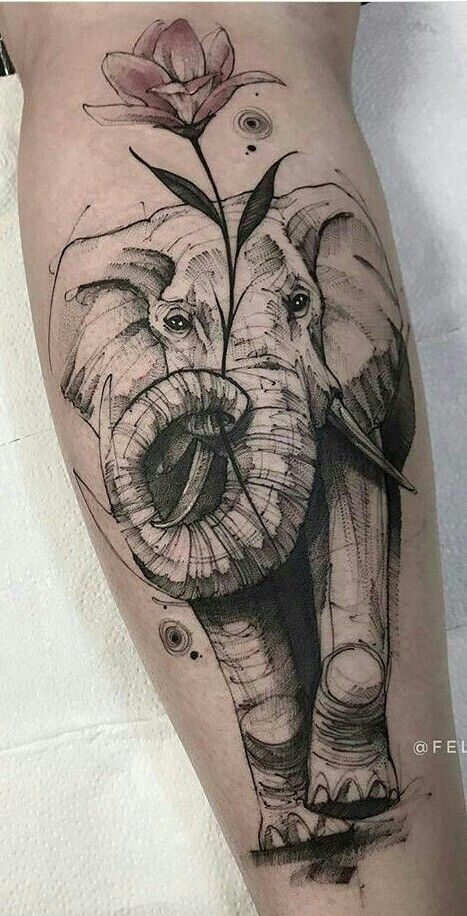 The Beauty and Symbolism of Elephant Tattoos