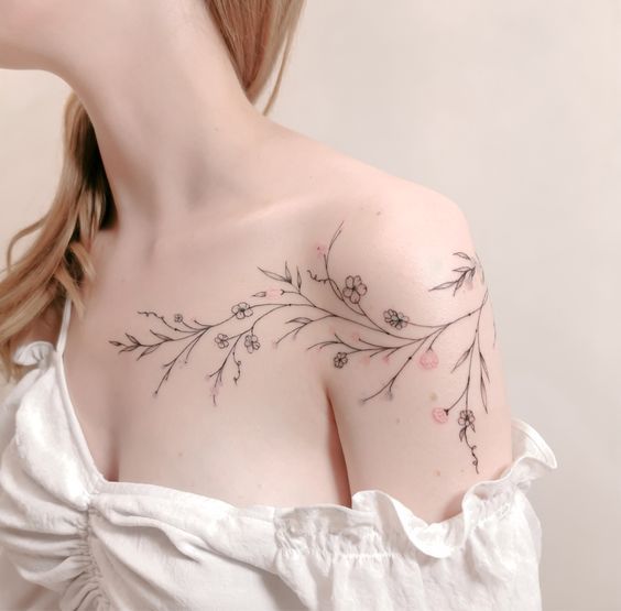 The beauty and symbolism of flower tattoos