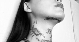 neck tattoo