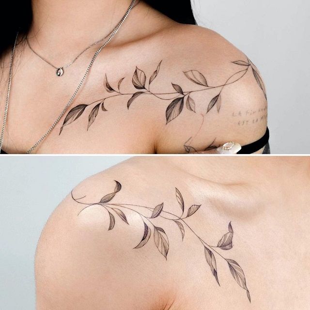 shoulder tattoos for women