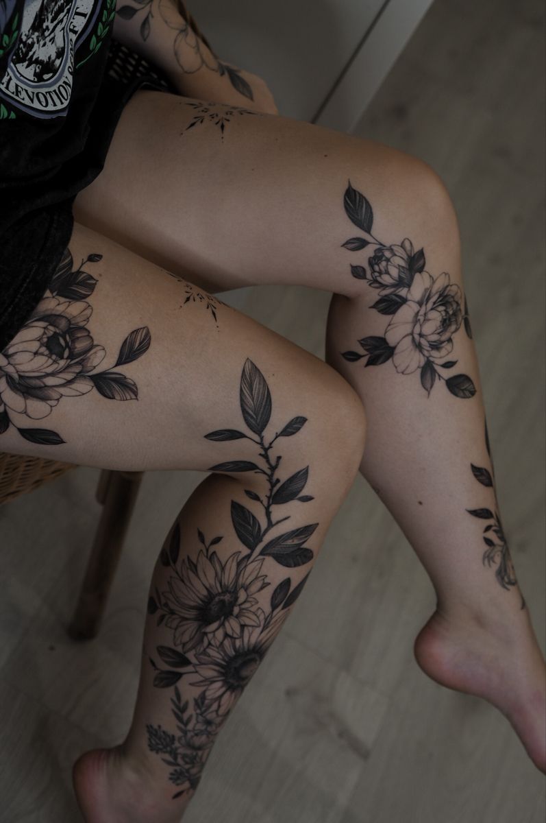 tattoo leg