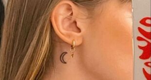 tattoo behind ear