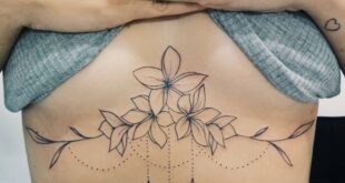 tattoo under breast