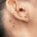 tattoo behind ear