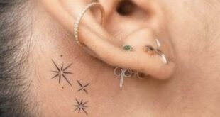 tattoo behind ear