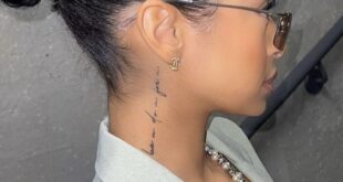 tattoo behind ear