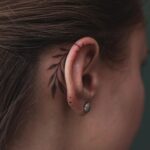 tattoo behind ear