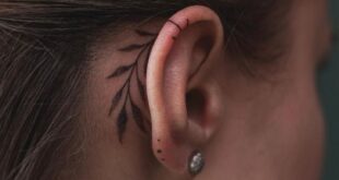 tattoo behind ear