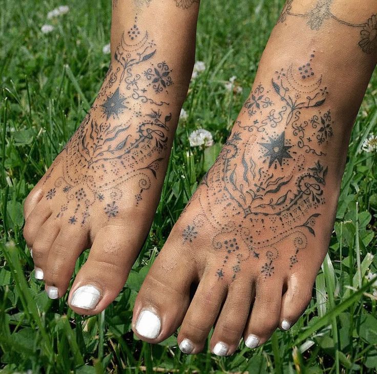 foot tattoo