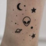 alien tattoo