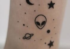 alien tattoo